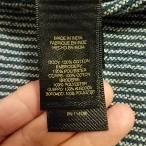 Frye Teal Blue Embroidered Oversize Kimono Cardigan Sz Medium - Picture 7 of 11